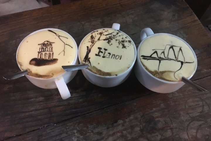 a bowl of food on a table