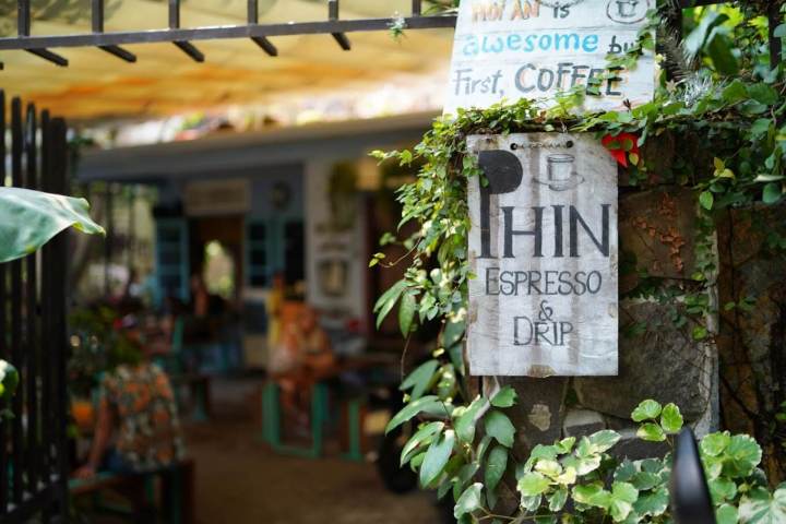 a sign above a store