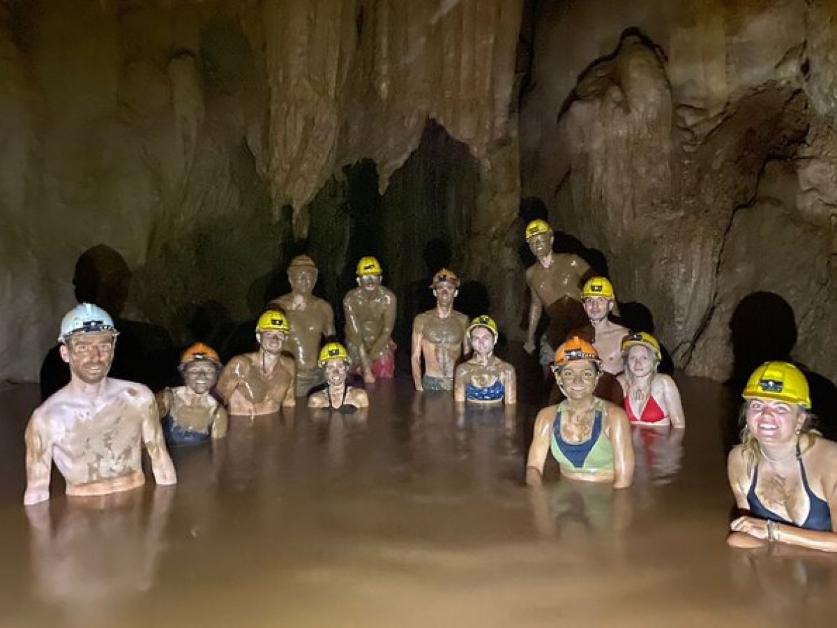 a group of people posing for the camera