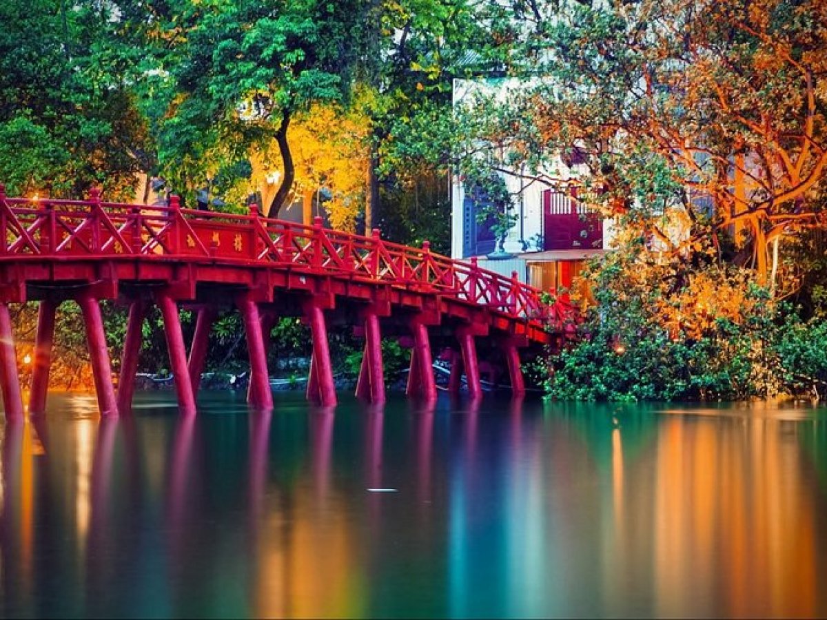 a long bridge over some water